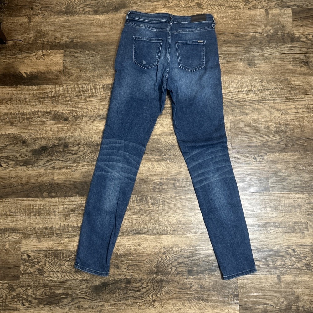 Armani Exchange A|X J24 Super Skinny Jeans Size 29 Dark Wash Denim - Picture 7 of 9